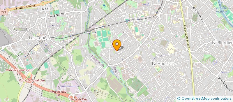 localisation de l'entreprise MONSIEUR NICOLAS PIFFETEAU  REZE