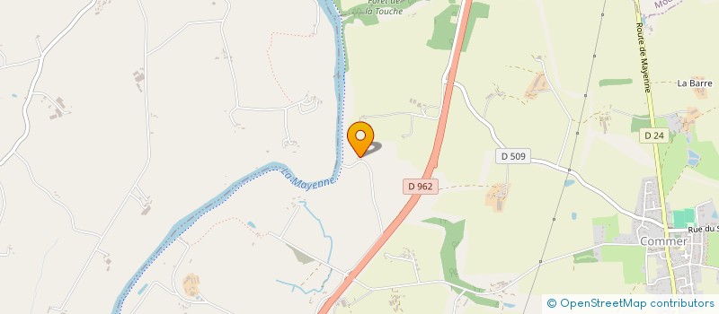 localisation de l'entreprise MONSIEUR NICOLAS PIGACHE  COMMER