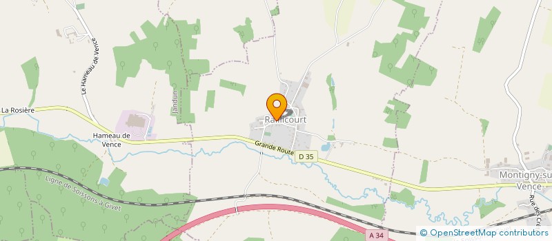 localisation de l'entreprise MONSIEUR NICOLAS PILARD  RAILLICOURT