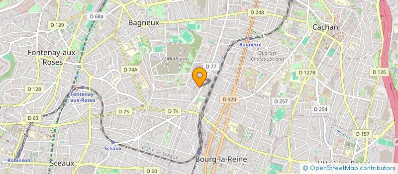 localisation de l'entreprise MONSIEUR NICOLAS PILC à BOURG-LA-REINE