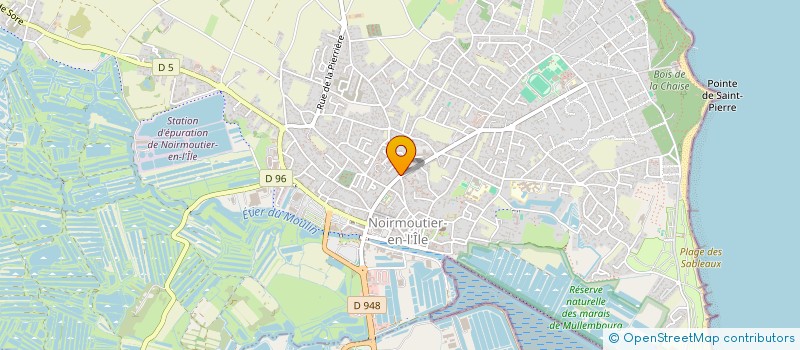 localisation de l'entreprise MONSIEUR NICOLAS PILORIN  NOIRMOUTIER-EN-L'ILE