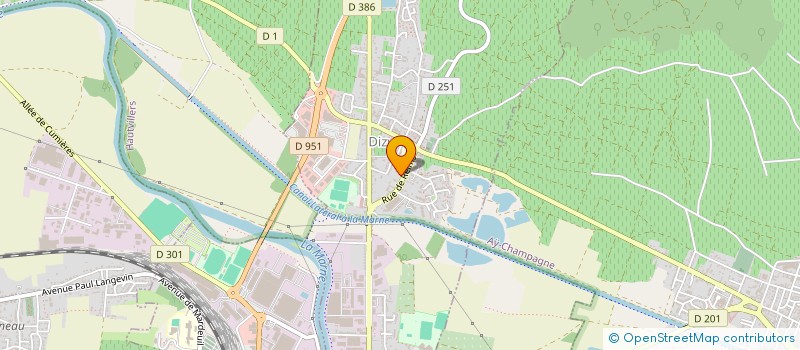 localisation de l'entreprise MONSIEUR NICOLAS PILSUDSKI  DIZY