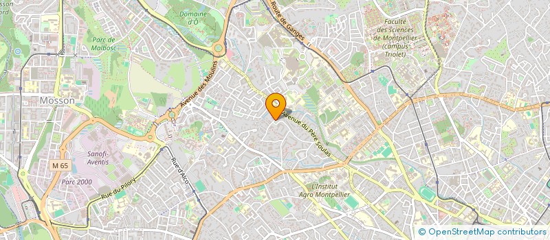 localisation de l'entreprise MONSIEUR NICOLAS PIN à MONTPELLIER
