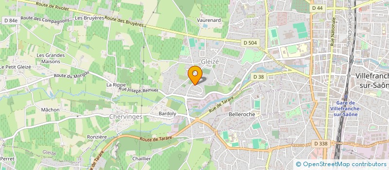 localisation de l'entreprise MONSIEUR NICOLAS PINA  GLEIZE