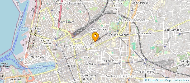 localisation de l'entreprise MONSIEUR NICOLAS PINCEMIN à MARSEILLE