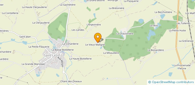 localisation de l'entreprise MONSIEUR NICOLAS PINEAU  CHEMILLE-EN-ANJOU