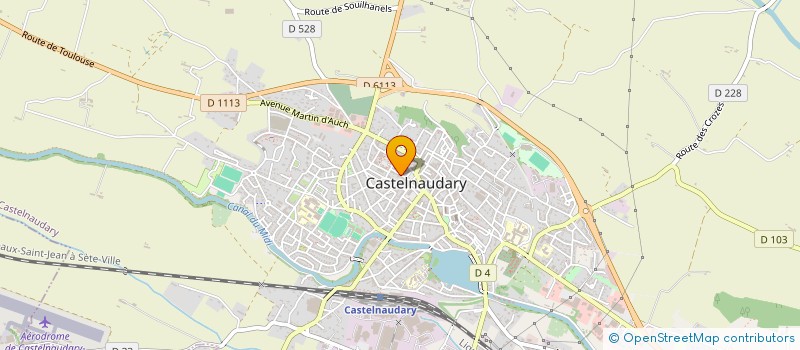 localisation de l'entreprise MONSIEUR NICOLAS PINEL  CASTELNAUDARY