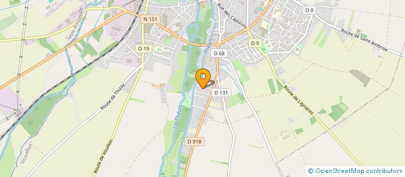 localisation de l'entreprise MONSIEUR NICOLAS PINOT à ISSOUDUN