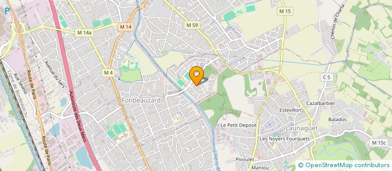 localisation de l'entreprise MONSIEUR NICOLAS PIOLAIN  FONBEAUZARD