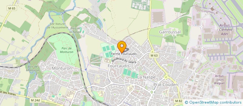 localisation de l'entreprise MONSIEUR NICOLAS PIQUET à COLOMIERS