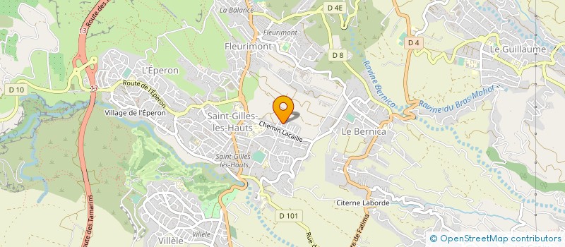 localisation de l'entreprise MONSIEUR NICOLAS PIRAUDON à SAINT-PAUL