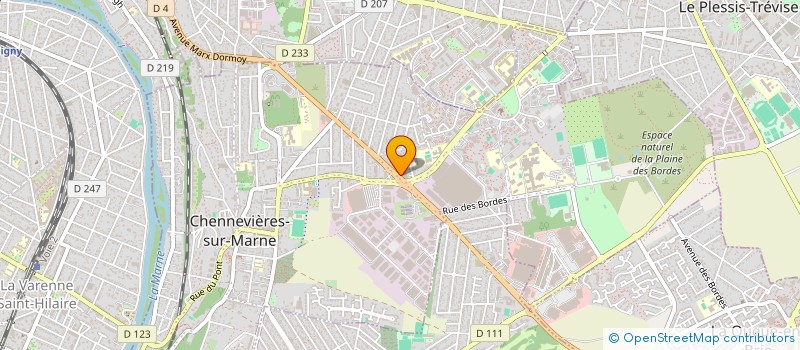 localisation de l'entreprise MONSIEUR NICOLAS PISTILLI  CHENNEVIERES-SUR-MARNE