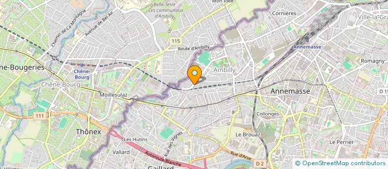 localisation de l'entreprise MONSIEUR NICOLAS PLACE  AMBILLY