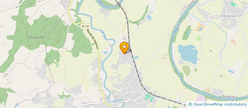 localisation de l'entreprise MONSIEUR NICOLAS PLANTIVAUX  SEMALENS