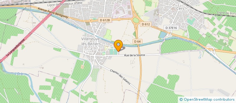 localisation de l'entreprise MONSIEUR NICOLAS PLAZA à VILLENEUVE-LES-BEZIERS