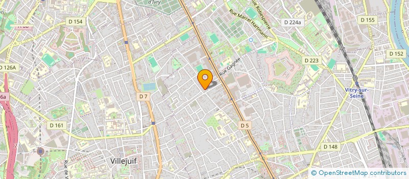 localisation de l'entreprise MONSIEUR NICOLAS POCHON  VITRY-SUR-SEINE