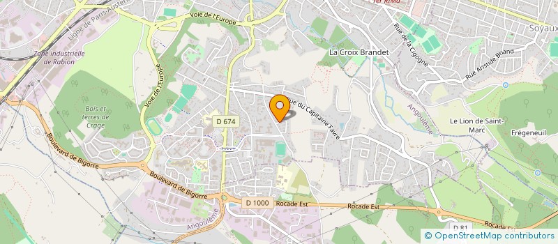 localisation de l'entreprise MONSIEUR NICOLAS PODOLSKY à ANGOULEME