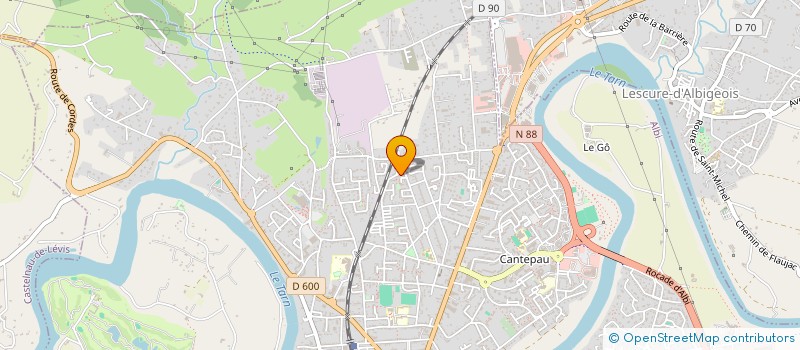 localisation de l'entreprise MONSIEUR NICOLAS PODOLSKY à ALBI