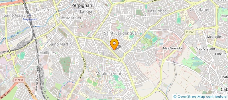 localisation de l'entreprise MONSIEUR NICOLAS PODRAZA  PERPIGNAN