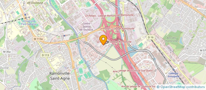 localisation de l'entreprise MONSIEUR NICOLAS POIGNARD  TOULOUSE