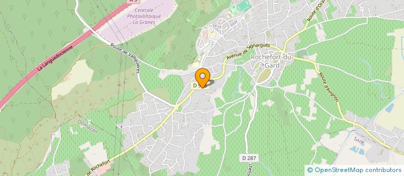 localisation de l'entreprise MONSIEUR NICOLAS POINTIER  ROCHEFORT-DU-GARD