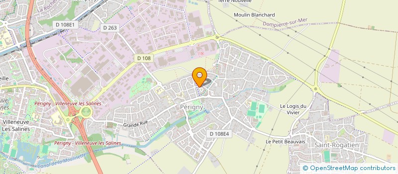 localisation de l'entreprise MONSIEUR NICOLAS POIRET  PERIGNY