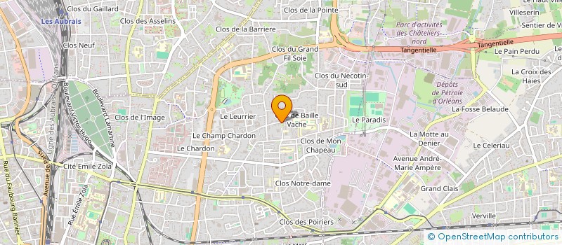 localisation de l'entreprise MONSIEUR NICOLAS POIRIER à ORLEANS