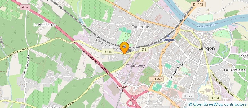 localisation de l'entreprise MONSIEUR NICOLAS POLINORI  LANDIRAS