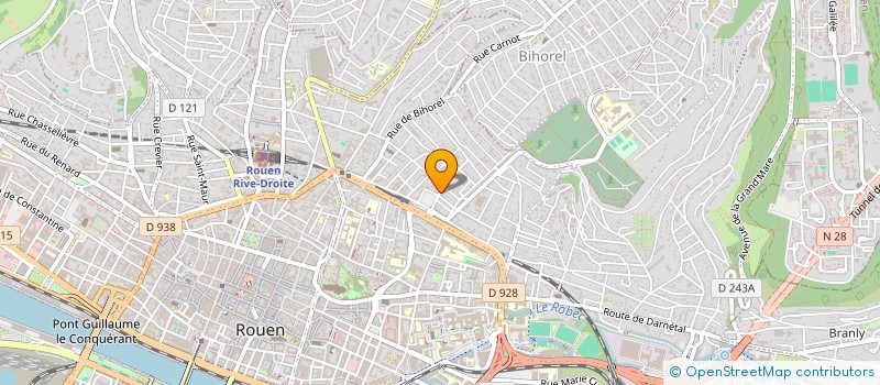 localisation de l'entreprise MONSIEUR NICOLAS PONA  ROUEN