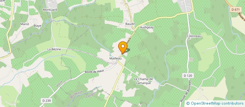 localisation de l'entreprise MONSIEUR NICOLAS PONCHE  MADIRAC