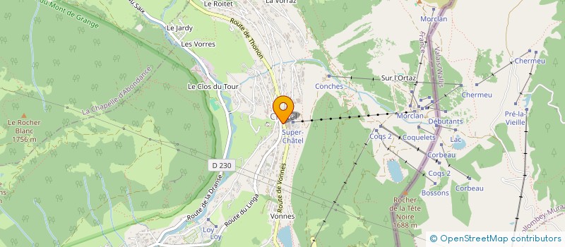 localisation de l'entreprise MONSIEUR NICOLAS PONSOT  CHATEL