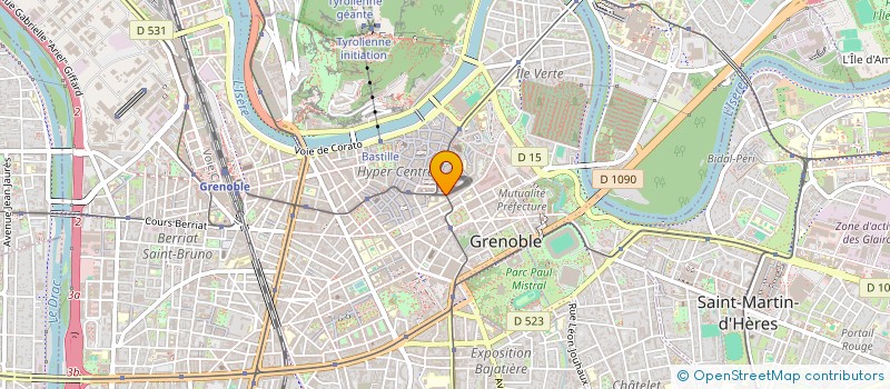 localisation de l'entreprise MONSIEUR NICOLAS PONSOT  GRENOBLE