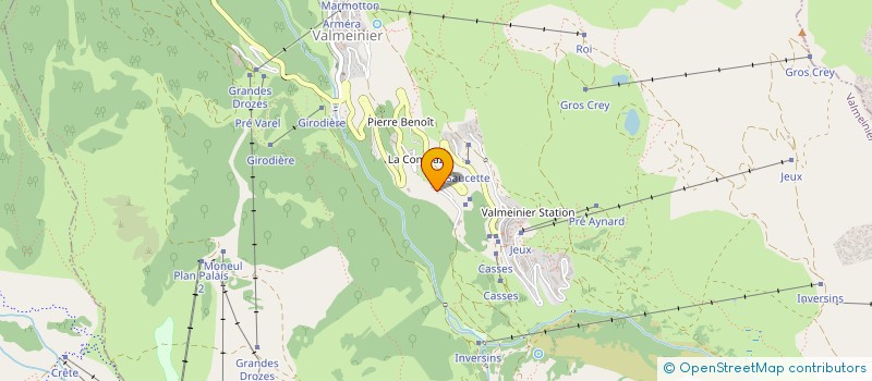 localisation de l'entreprise MONSIEUR NICOLAS POPP  VALMEINIER