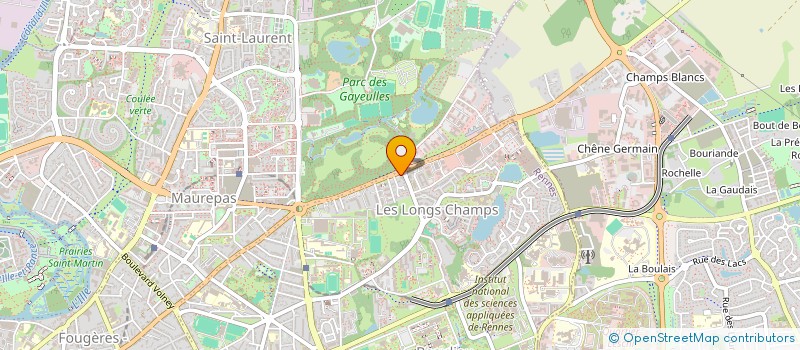 localisation de l'entreprise MONSIEUR NICOLAS PORTAL  RENNES