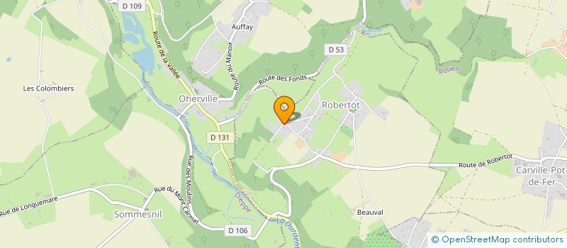 localisation de l'entreprise MONSIEUR NICOLAS PORTIER  ROBERTOT