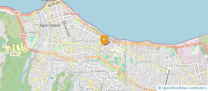 localisation de l'entreprise MONSIEUR NICOLAS POSSAMY  SAINT-DENIS