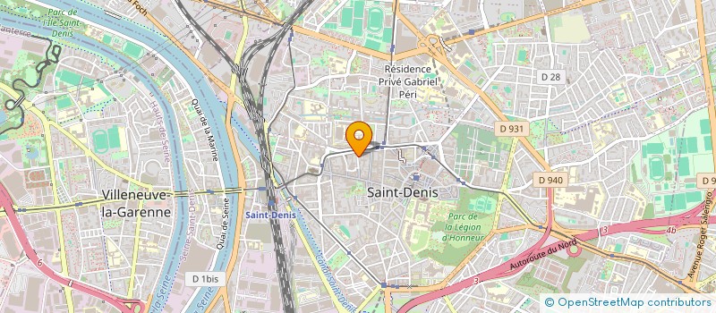 localisation de l'entreprise MONSIEUR NICOLAS POTIER  SAINT-DENIS