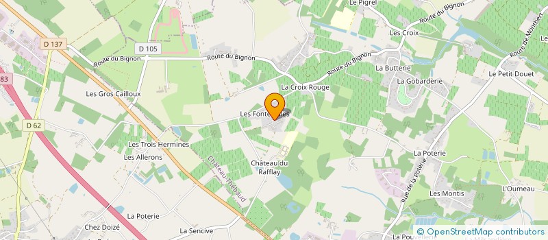 localisation de l'entreprise MONSIEUR NICOLAS POTINIERE à CHATEAU-THEBAUD