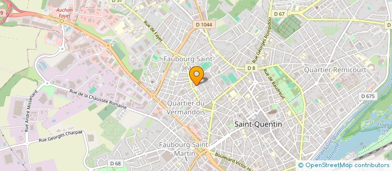 localisation de l'entreprise MONSIEUR NICOLAS POTOGENICK à SAINT-QUENTIN