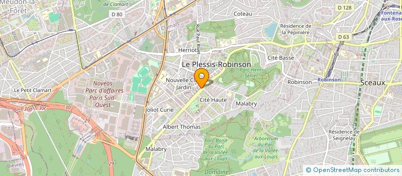 localisation de l'entreprise MONSIEUR NICOLAS POTTIER  RAMBOUILLET