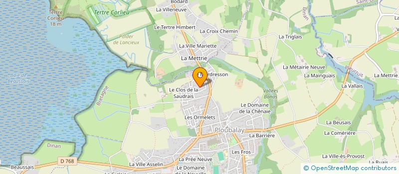 localisation de l'entreprise MONSIEUR NICOLAS POUCET à BEAUSSAIS-SUR-MER