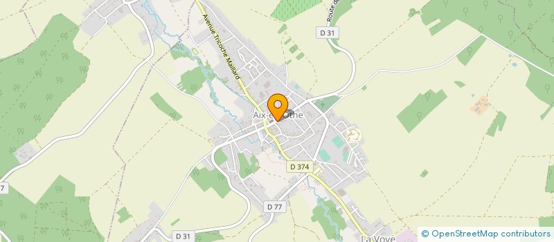 localisation de l'entreprise MONSIEUR NICOLAS POUGEOIS à AIX-VILLEMAUR-PALIS