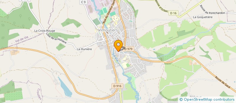 localisation de l'entreprise MONSIEUR NICOLAS POUILLY à VIMOUTIERS