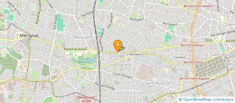 localisation de l'entreprise MONSIEUR NICOLAS POUVEREAU  BORDEAUX