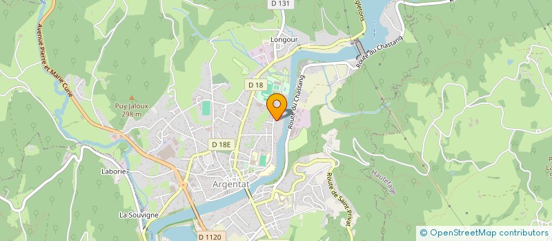 localisation de l'entreprise MONSIEUR NICOLAS POUZAUD  BAGNERES-DE-BIGORRE