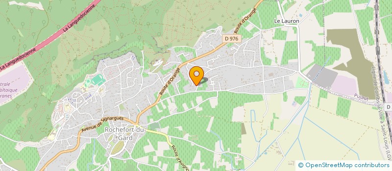 localisation de l'entreprise MONSIEUR NICOLAS POZZOLINI  ROCHEFORT-DU-GARD