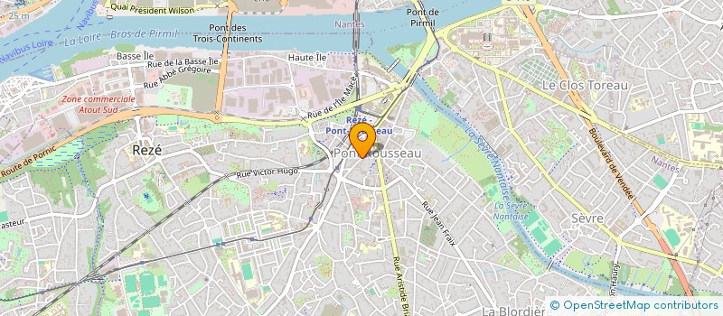 localisation de l'entreprise MONSIEUR NICOLAS PRADAL à REZE