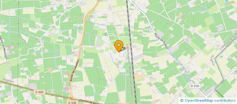 localisation de l'entreprise MONSIEUR NICOLAS PRADE  L'ISLE-SUR-LA-SORGUE