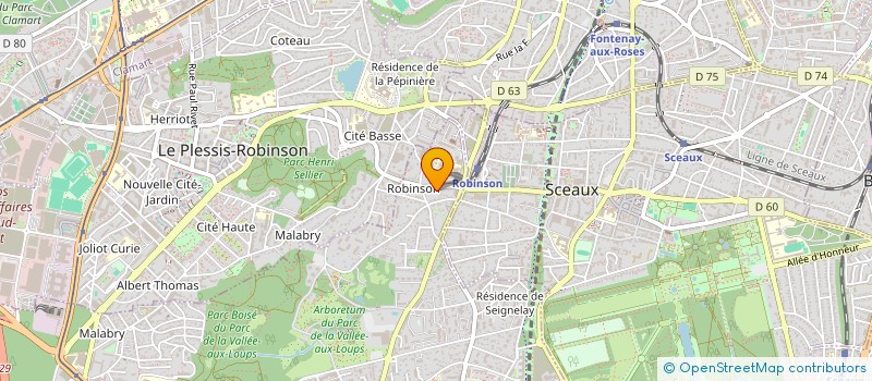 localisation de l'entreprise MONSIEUR NICOLAS PRAT à CHATENAY-MALABRY