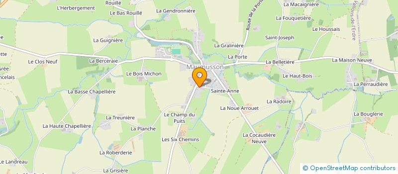 localisation de l'entreprise MONSIEUR NICOLAS PRAUD  VALLONS-DE-L'ERDRE